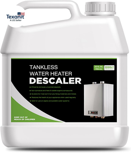 Tankless water heater descaler - tankless,