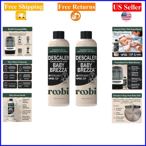 Baby brezza descaling - baby, solution
