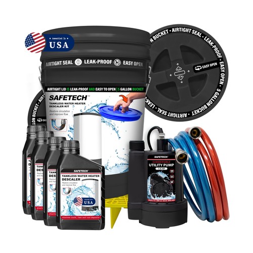 Safetech tankless water heater - safetech,
