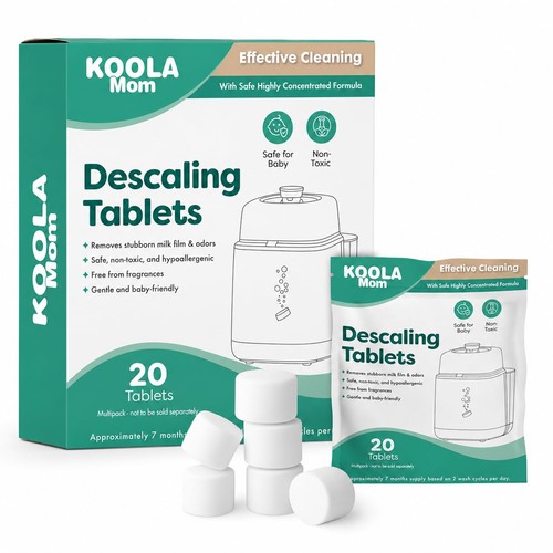 Descaling tablets for bottle - for,