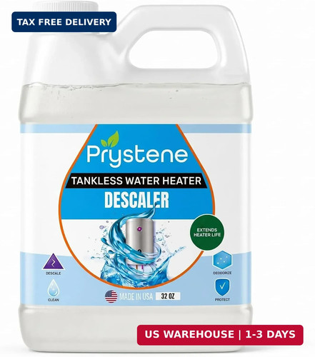 Tankless water heater descaler - water,