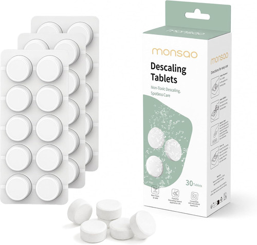 Count descaling tablets for - 30,